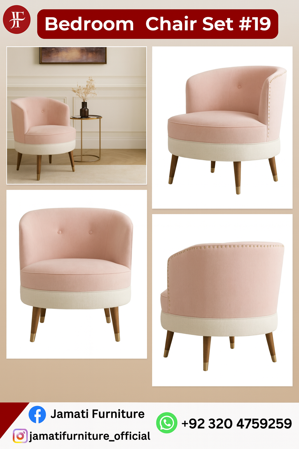 Bedroom Chair Set 19 - Image 2